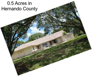 0.5 Acres in Hernando County