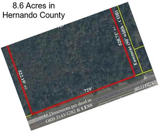 8.6 Acres in Hernando County