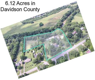 6.12 Acres in Davidson County