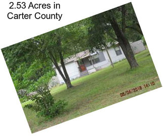 2.53 Acres in Carter County