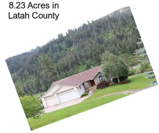 8.23 Acres in Latah County