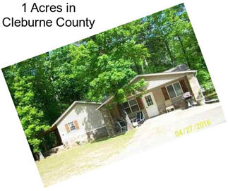 1 Acres in Cleburne County