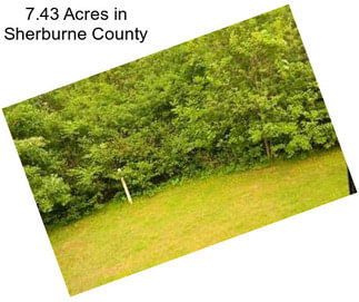 7.43 Acres in Sherburne County