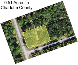 0.51 Acres in Charlotte County