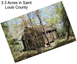 3.3 Acres in Saint Louis County