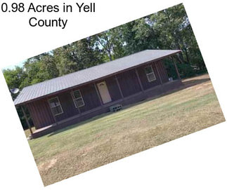 0.98 Acres in Yell County