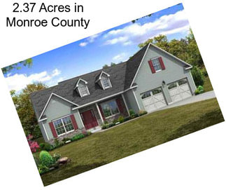 2.37 Acres in Monroe County