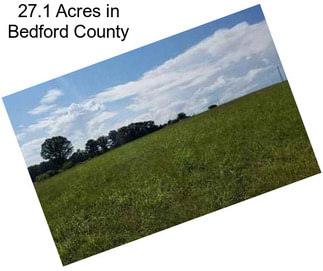 27.1 Acres in Bedford County