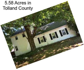 5.58 Acres in Tolland County