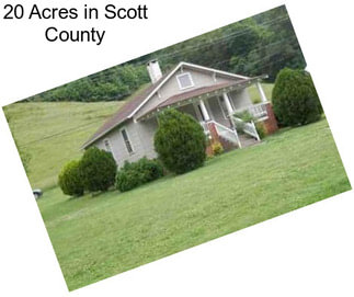 20 Acres in Scott County