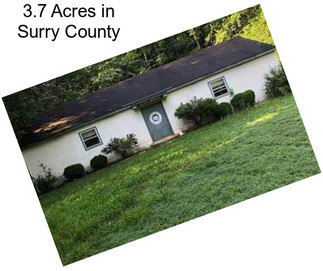 3.7 Acres in Surry County