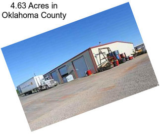 4.63 Acres in Oklahoma County