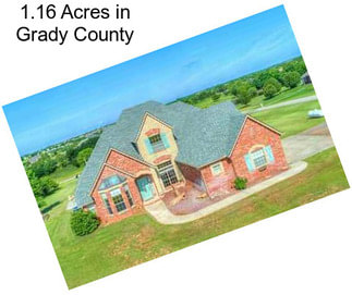 1.16 Acres in Grady County