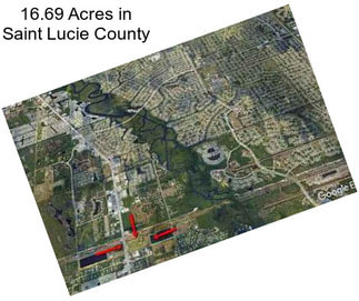 16.69 Acres in Saint Lucie County