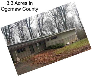3.3 Acres in Ogemaw County