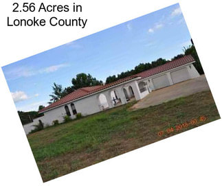 2.56 Acres in Lonoke County