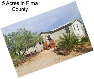 5 Acres in Pima County
