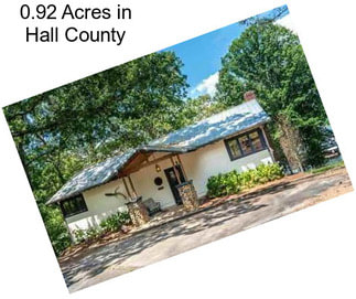 0.92 Acres in Hall County