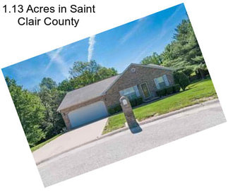 1.13 Acres in Saint Clair County