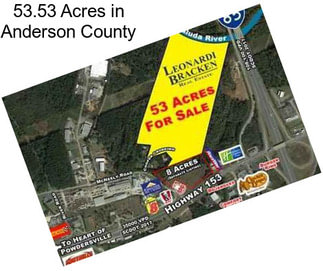 53.53 Acres in Anderson County