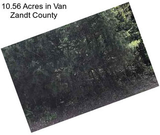 10.56 Acres in Van Zandt County