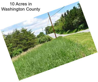 10 Acres in Washington County