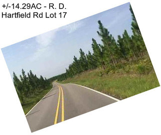 +/-14.29AC - R. D. Hartfield Rd Lot 17