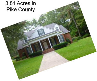 3.81 Acres in Pike County