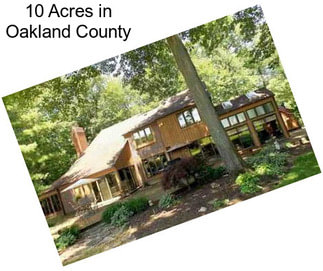 10 Acres in Oakland County