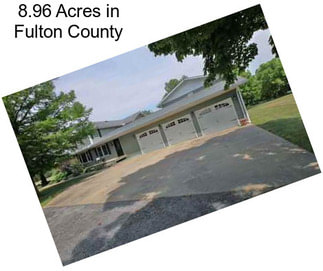 8.96 Acres in Fulton County