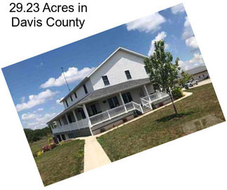 29.23 Acres in Davis County
