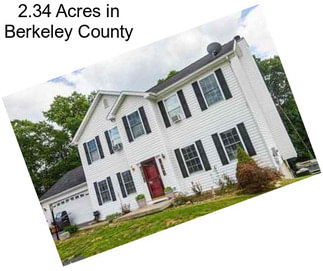 2.34 Acres in Berkeley County