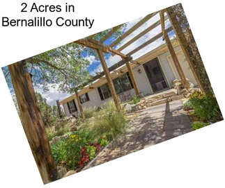 2 Acres in Bernalillo County