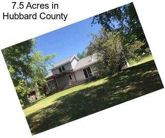 7.5 Acres in Hubbard County