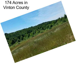 174 Acres in Vinton County
