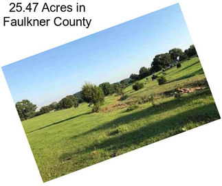 25.47 Acres in Faulkner County