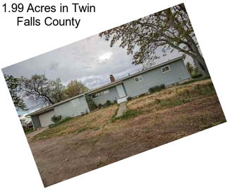 1.99 Acres in Twin Falls County