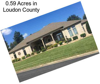 0.59 Acres in Loudon County