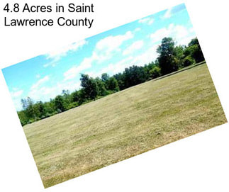 4.8 Acres in Saint Lawrence County