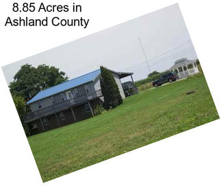 8.85 Acres in Ashland County
