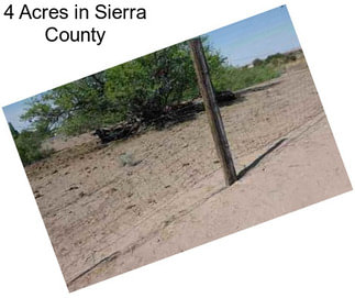 4 Acres in Sierra County