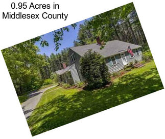 0.95 Acres in Middlesex County