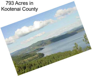 793 Acres in Kootenai County