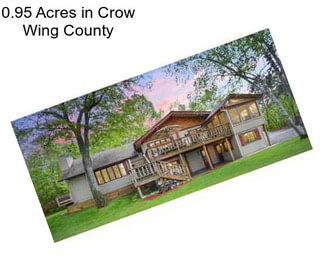 0.95 Acres in Crow Wing County