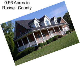 0.96 Acres in Russell County