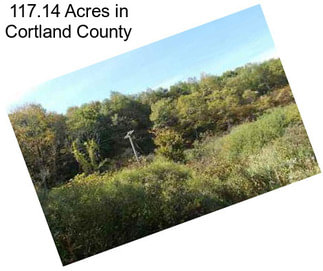 117.14 Acres in Cortland County