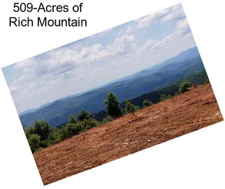 509-Acres of Rich Mountain