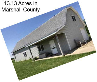 13.13 Acres in Marshall County