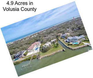 4.9 Acres in Volusia County