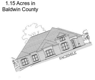 1.15 Acres in Baldwin County